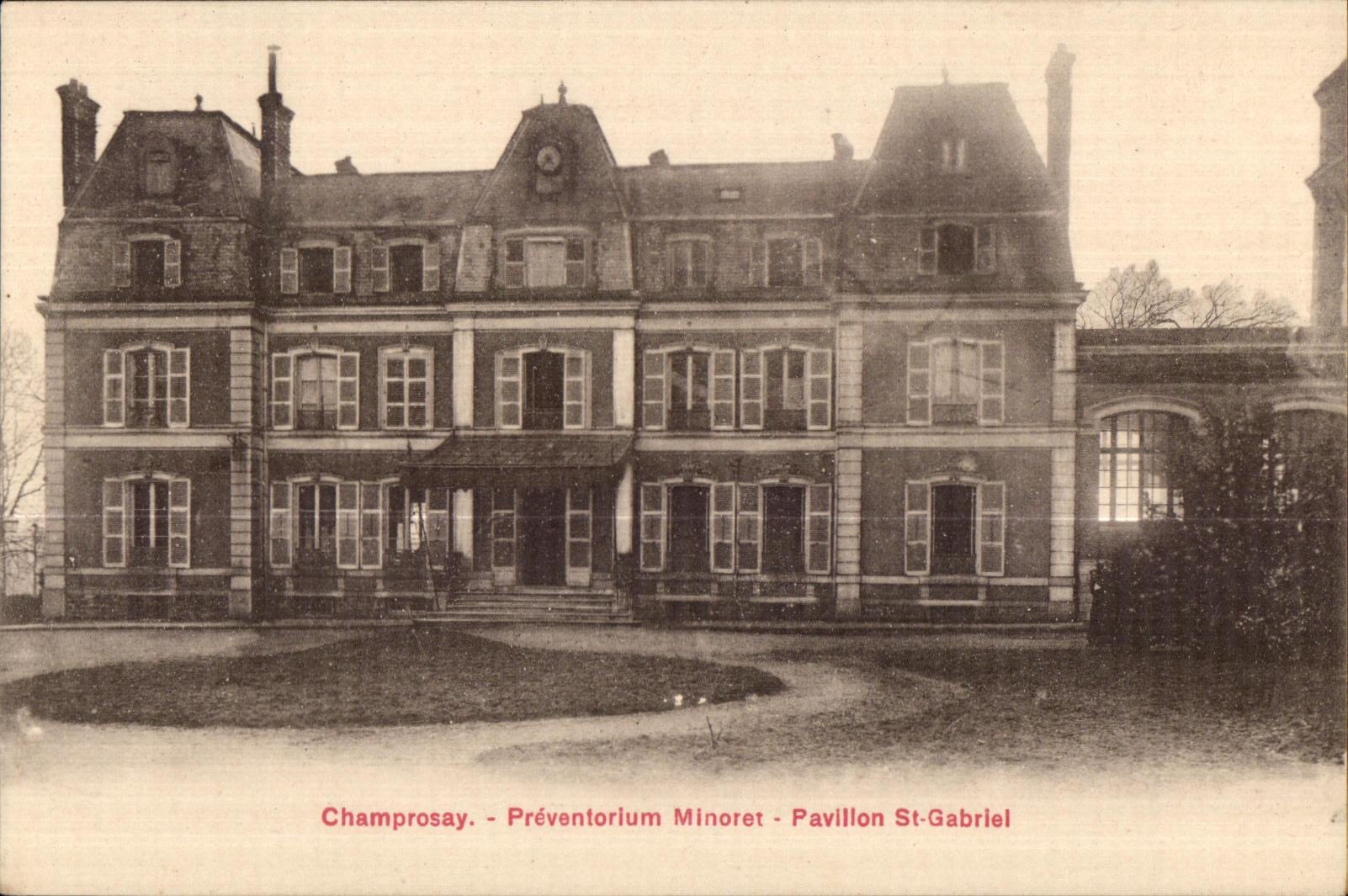 CPA Champrosay Preventorium Minoret Pavillon St Gabriel