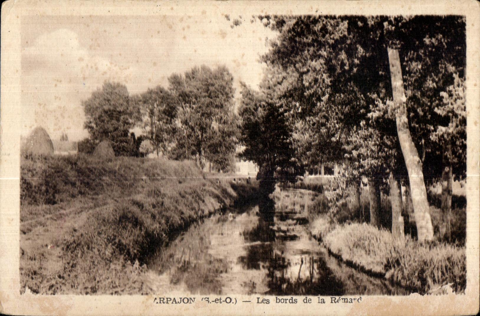 CPA Arpajon (S et O) Les bords de Remard