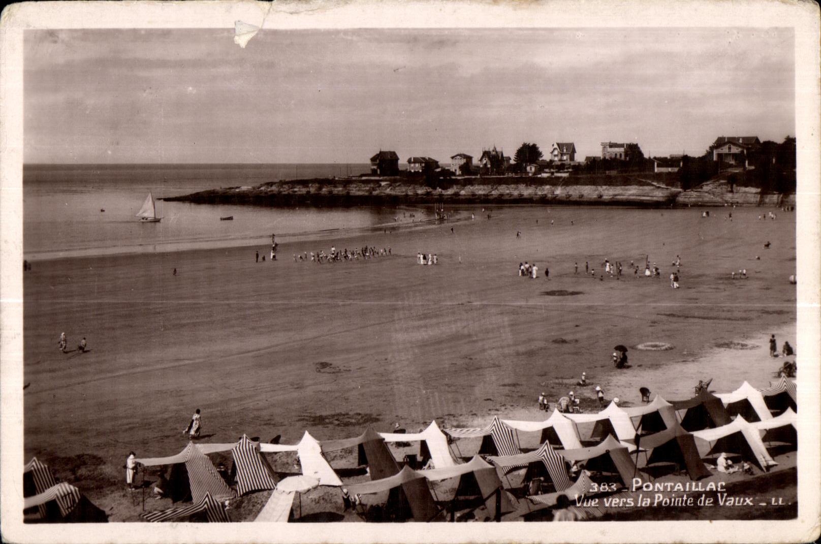 Pontaillac - La Pointe de Vaux - CPA