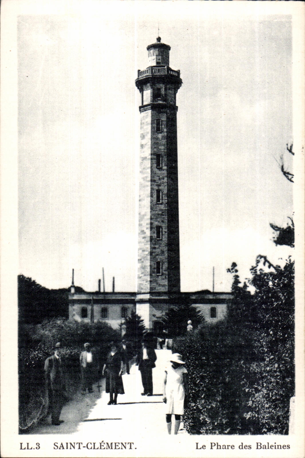 Saint Clement - La Phare des Baleines Lighthouse - CPA