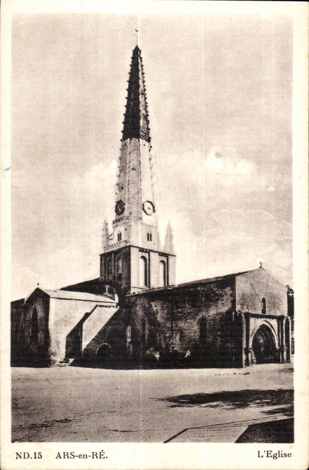 Ars en Re - L Eglise - CPA 