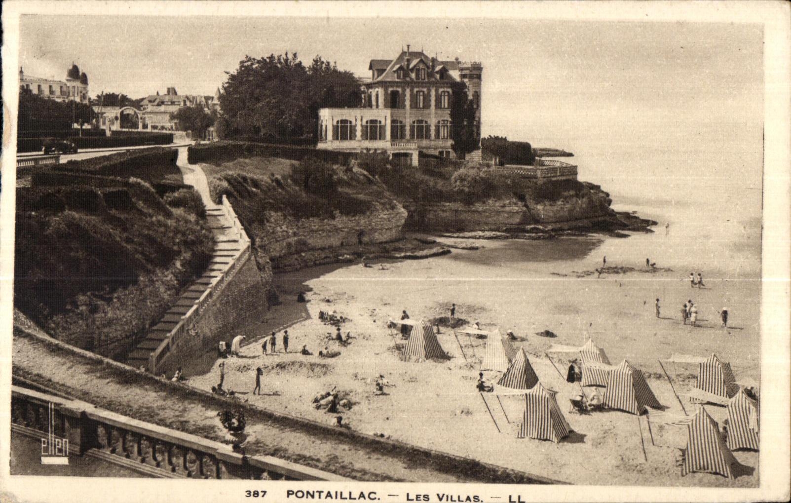CPA Pontillac Les villas