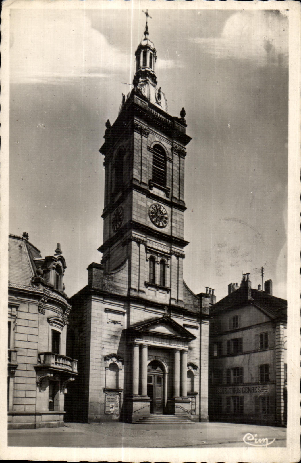 CPSM Lure (Hte-Saone) L Eglise
