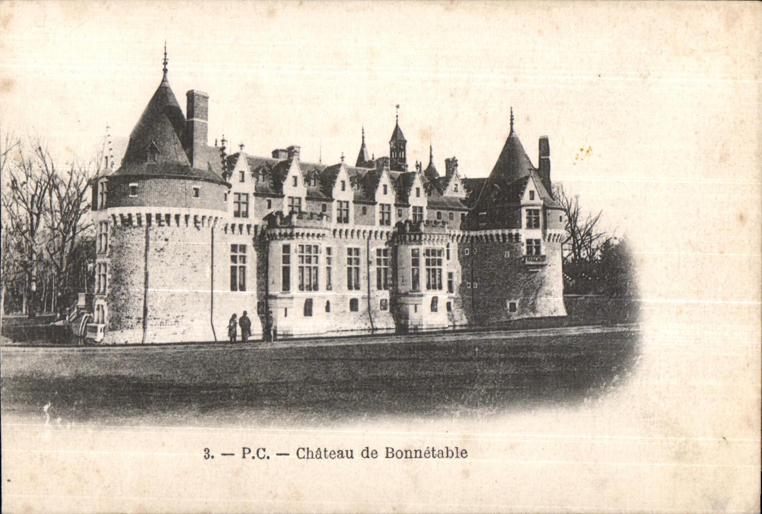 Bonnetable - Le Chateau - CPA 