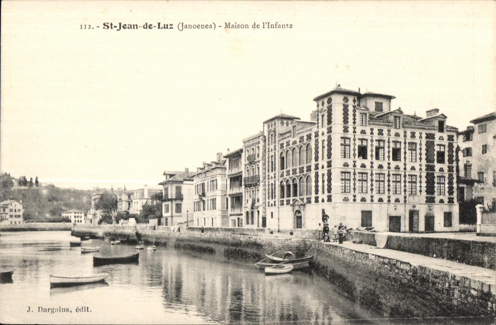 CPA St Jean de Luz (Janoenea) Maison de I Infante