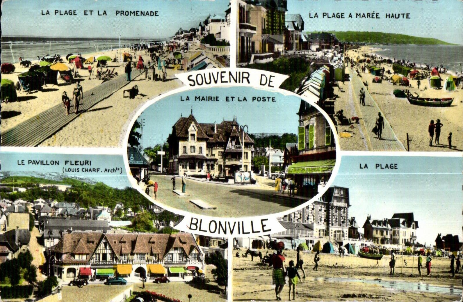 CPA La Plage et la promenade