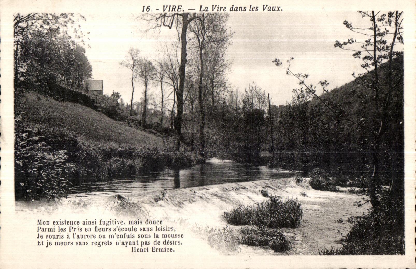 CPA Vire La Vire dans les Vaux