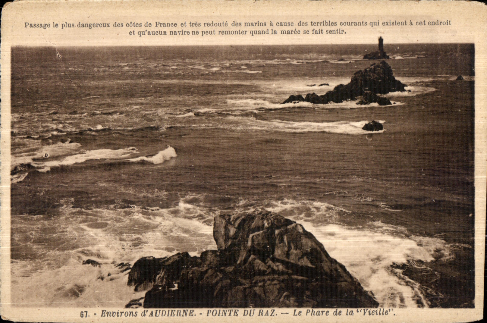 PA Environs d Audierne Pointe Du Raz Le Phare de la vieille