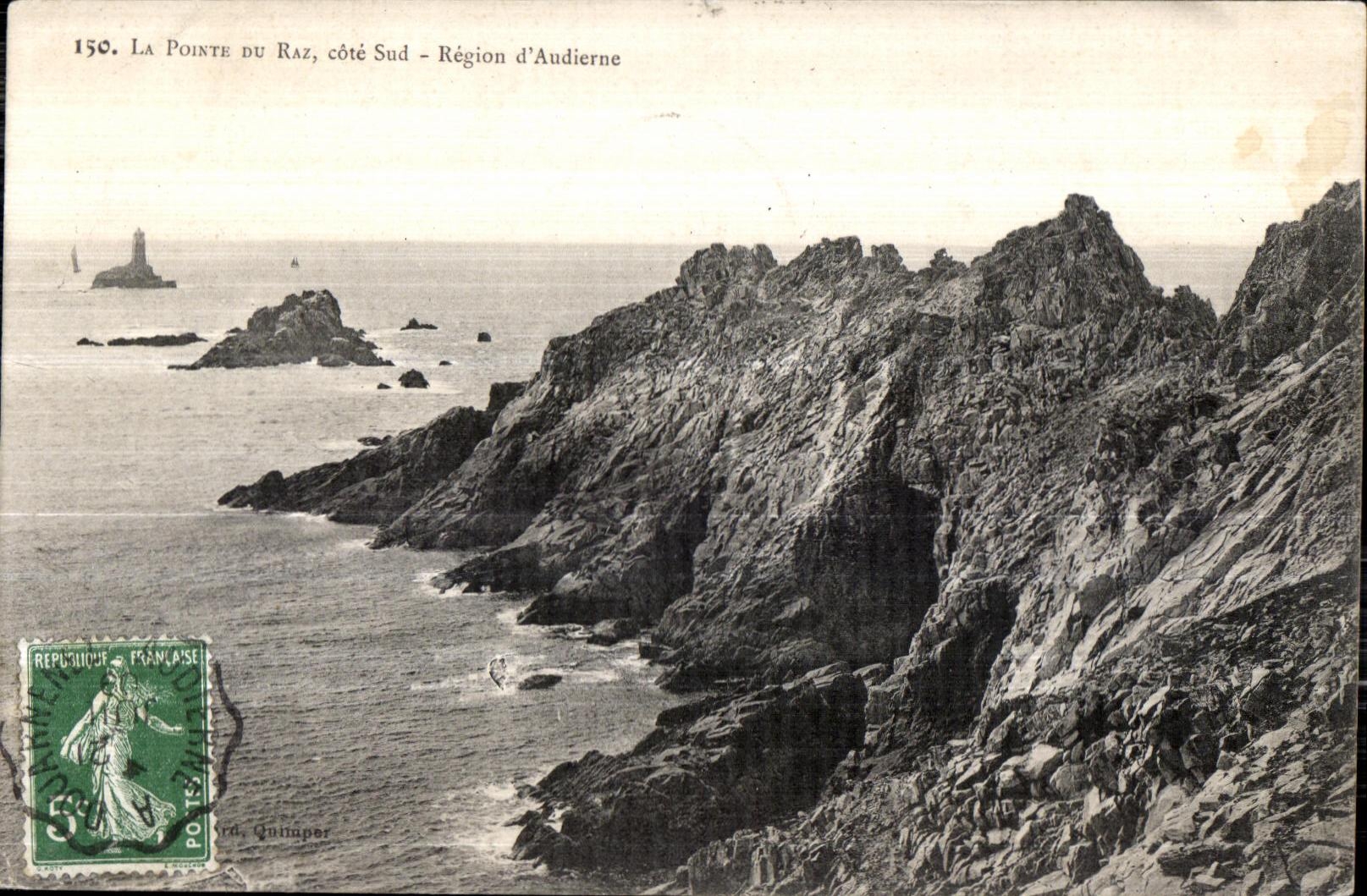 CPA La Pointe Du Raz cote Sud Region d Audierne
