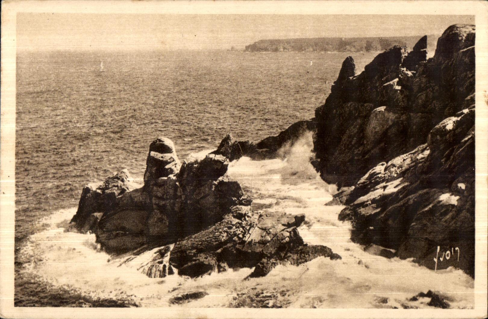 CPA Pointe Du Raz (Finistere) La baie des trepasses