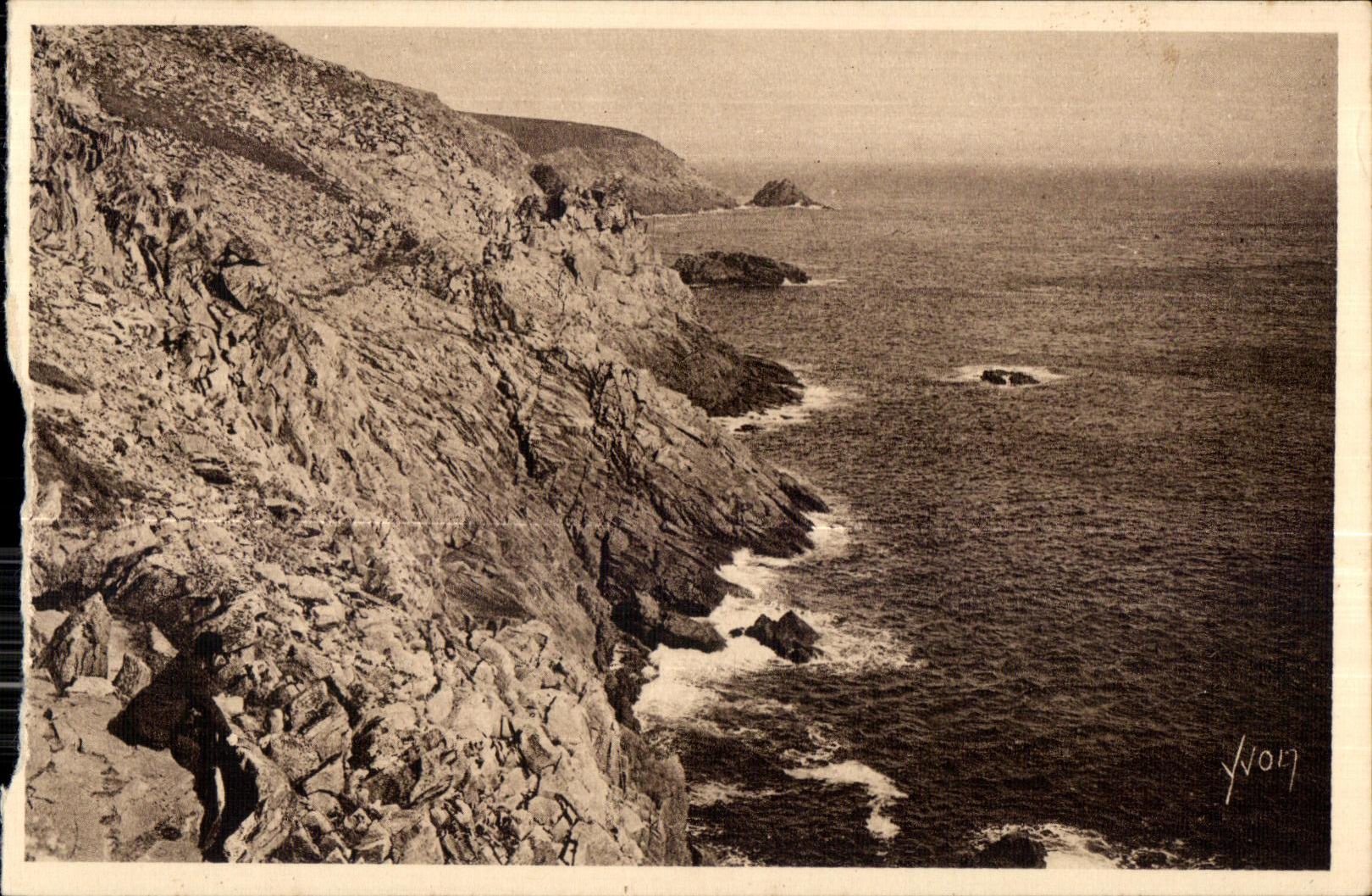CPA Pointe du Raz De Sein (Finistere) Loge de Sarah Bernhardt