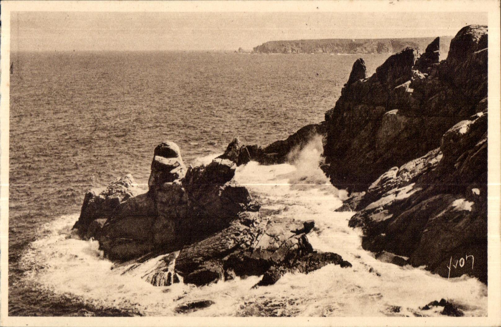 CPA Pointe Du Raz De Sein (Finistere) La Baie desTrepasses