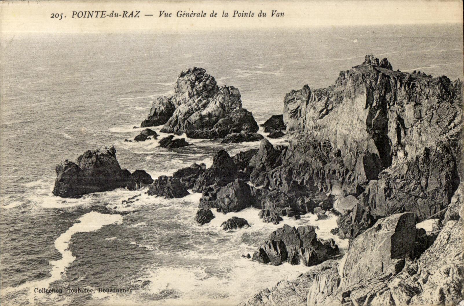 CPA Pointe Du Raz Vue Generale de la Pointe de Van