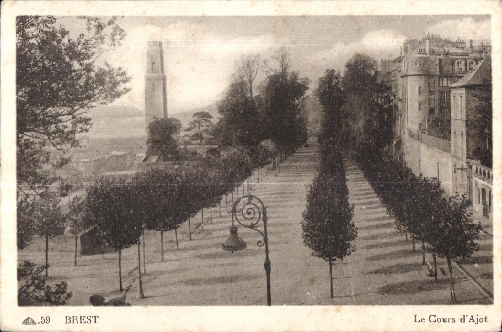 Brest - Le Cours d Ajot - CPA