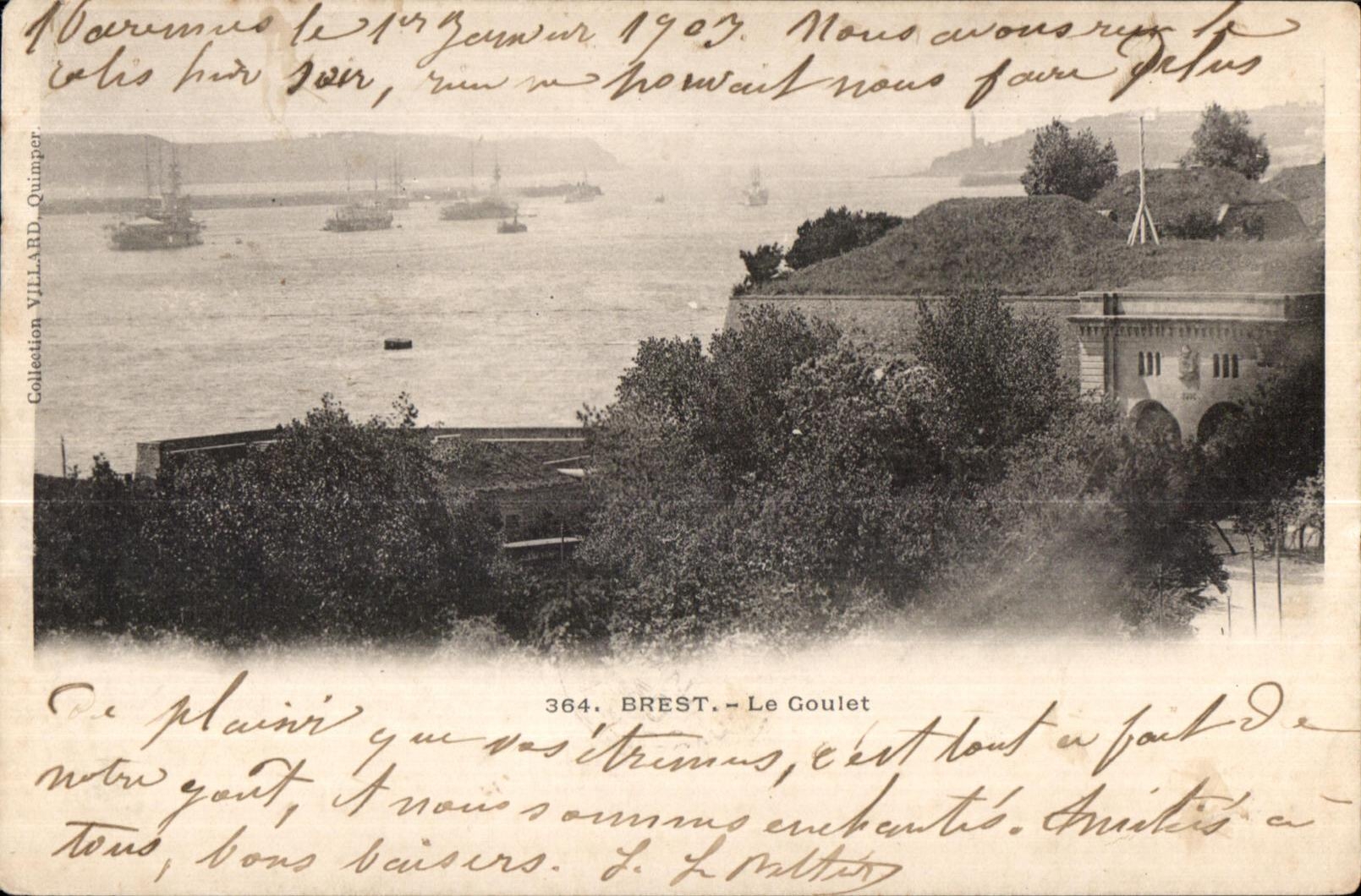 Brest - Le Goulet - CPA