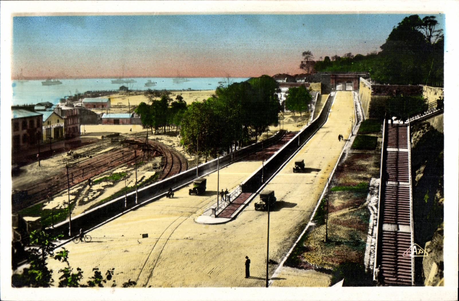 Brest - Les Rampes - CPA 