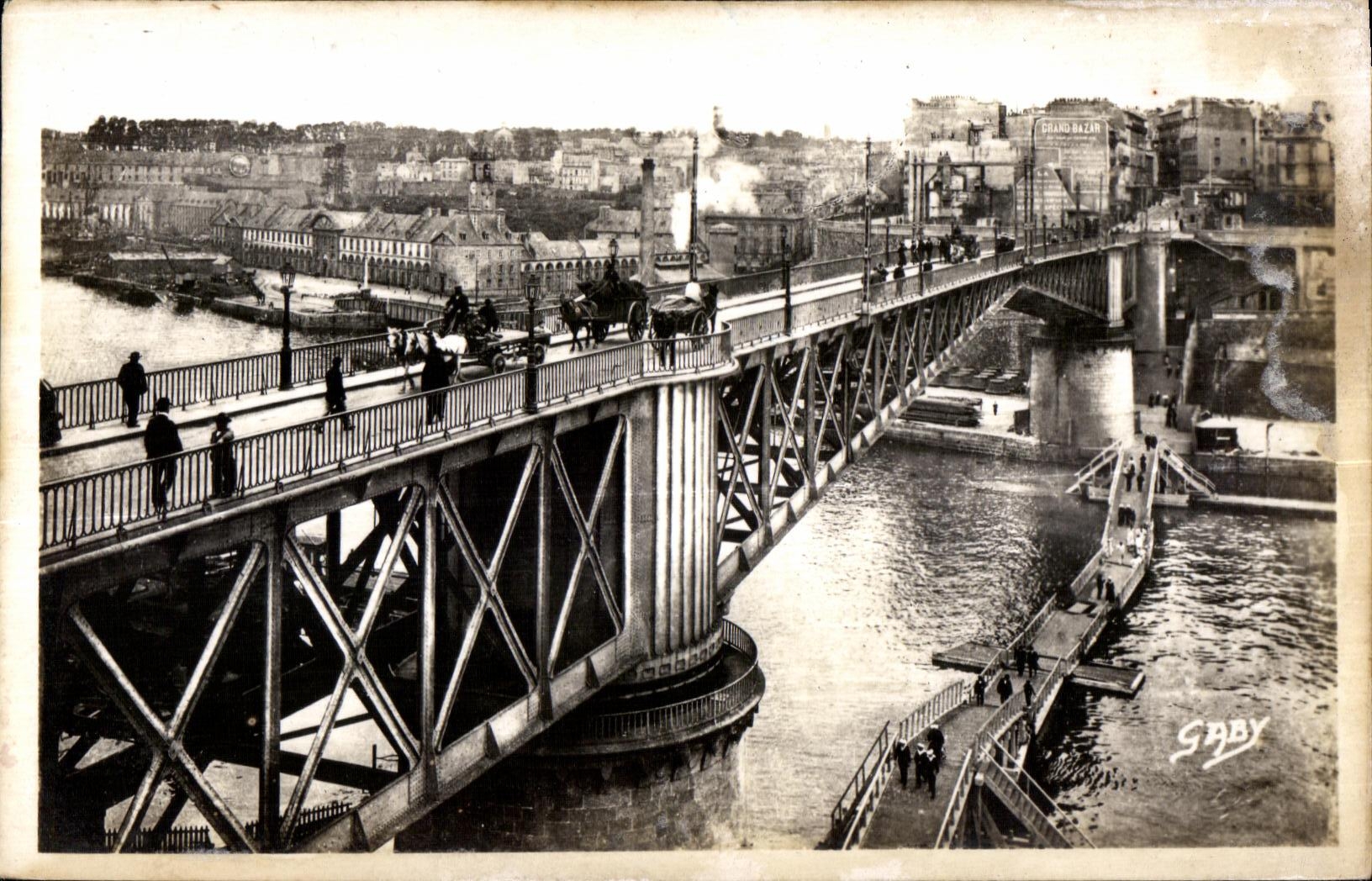 Brest - Le Pont National - CPA 