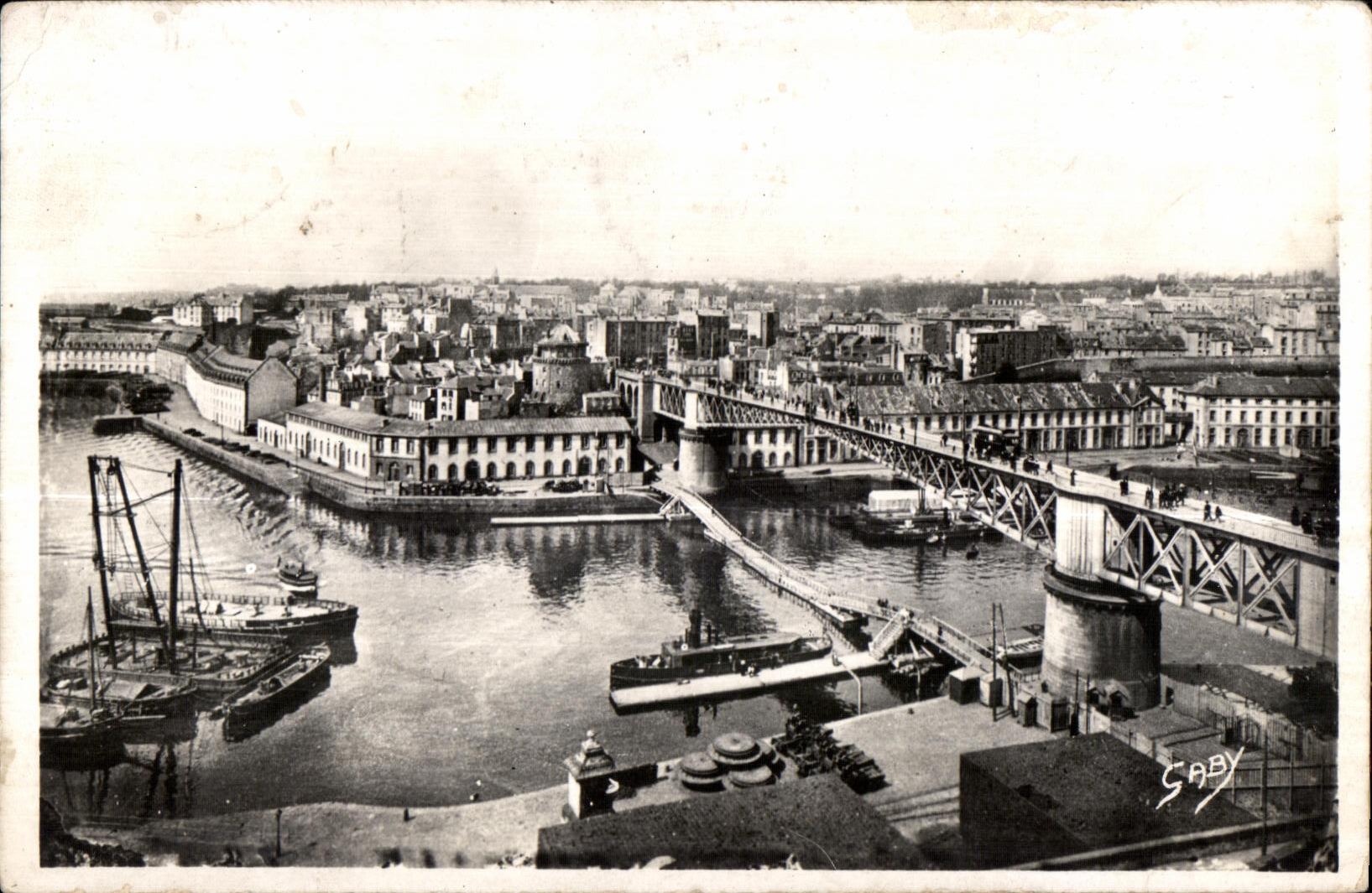 Brest - Le Pont National - Vue d Ensemble - CPA
