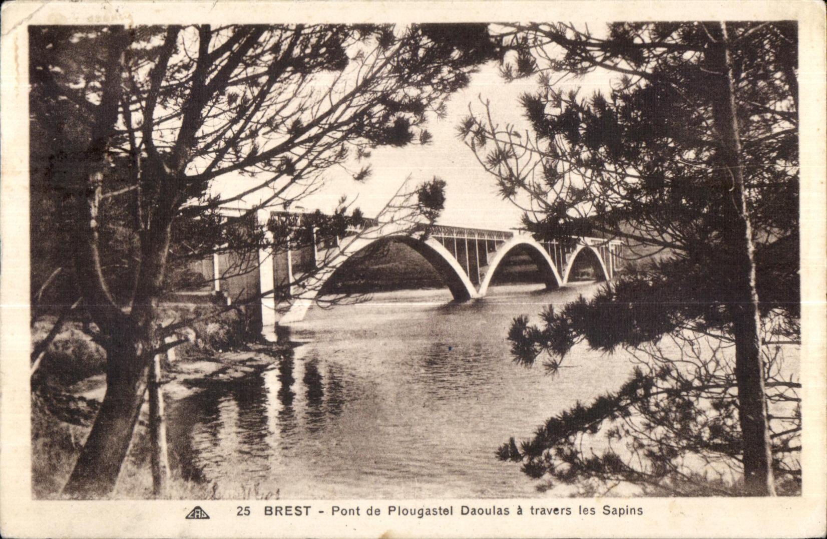 Brest - Pont de Plougastel Daoulas - CPA 