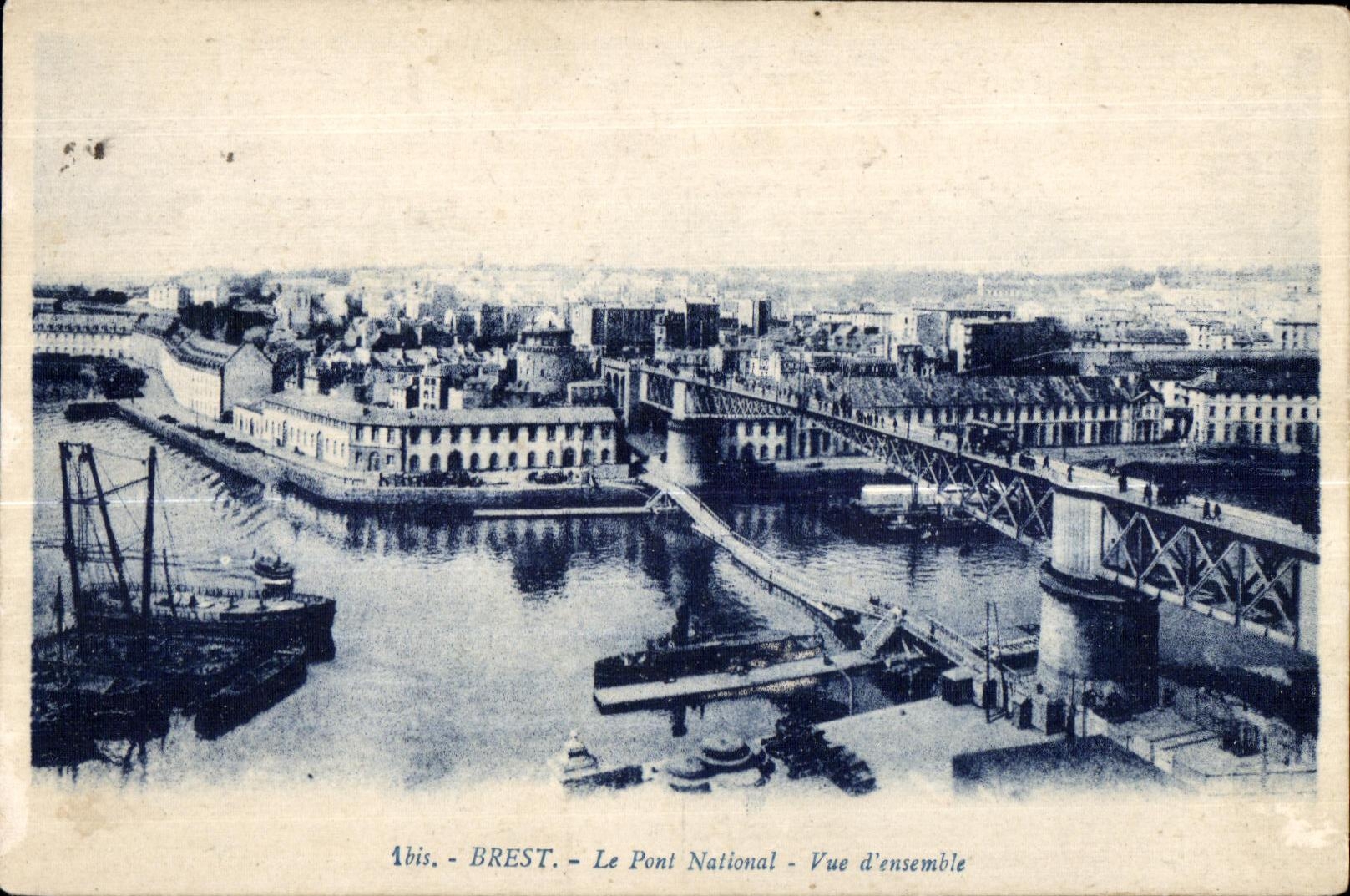 Brest - Le Pont National - Vue d Ensemble - CPA