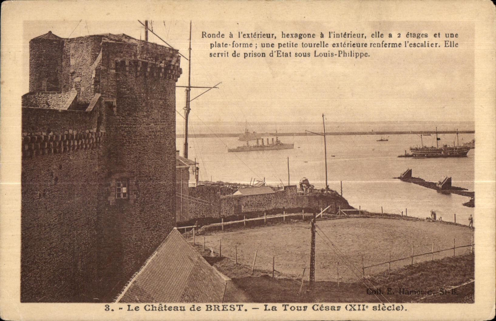 Brest - La Tour Cesar - CPA 