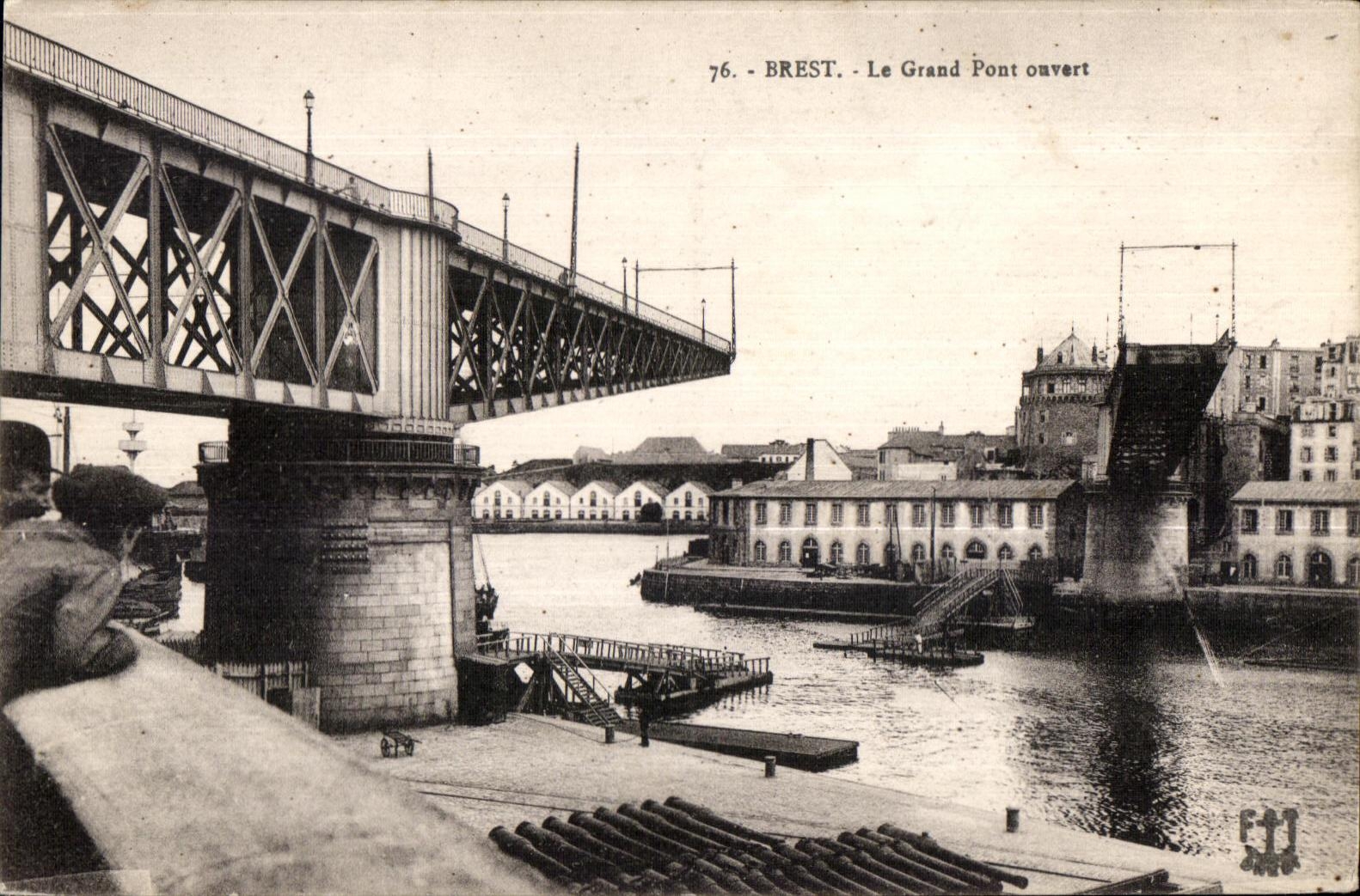 Brest - the Large Open Bridge - CPA