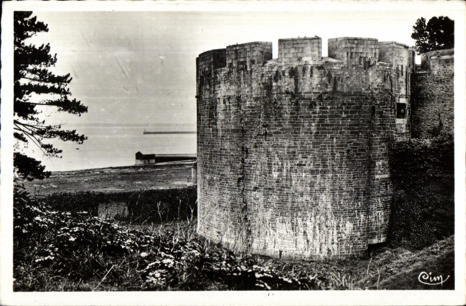 CPA Brest Le Chateau et le Goulet 