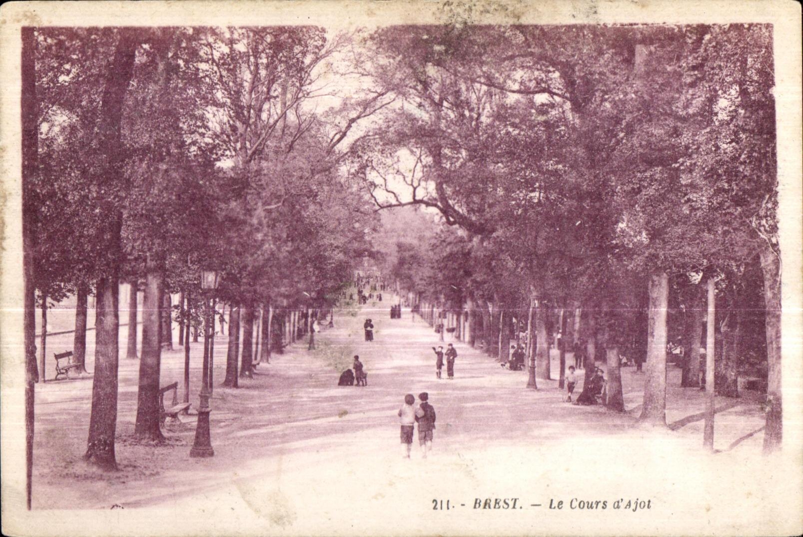 CPA Brest Le Cours d Ajot