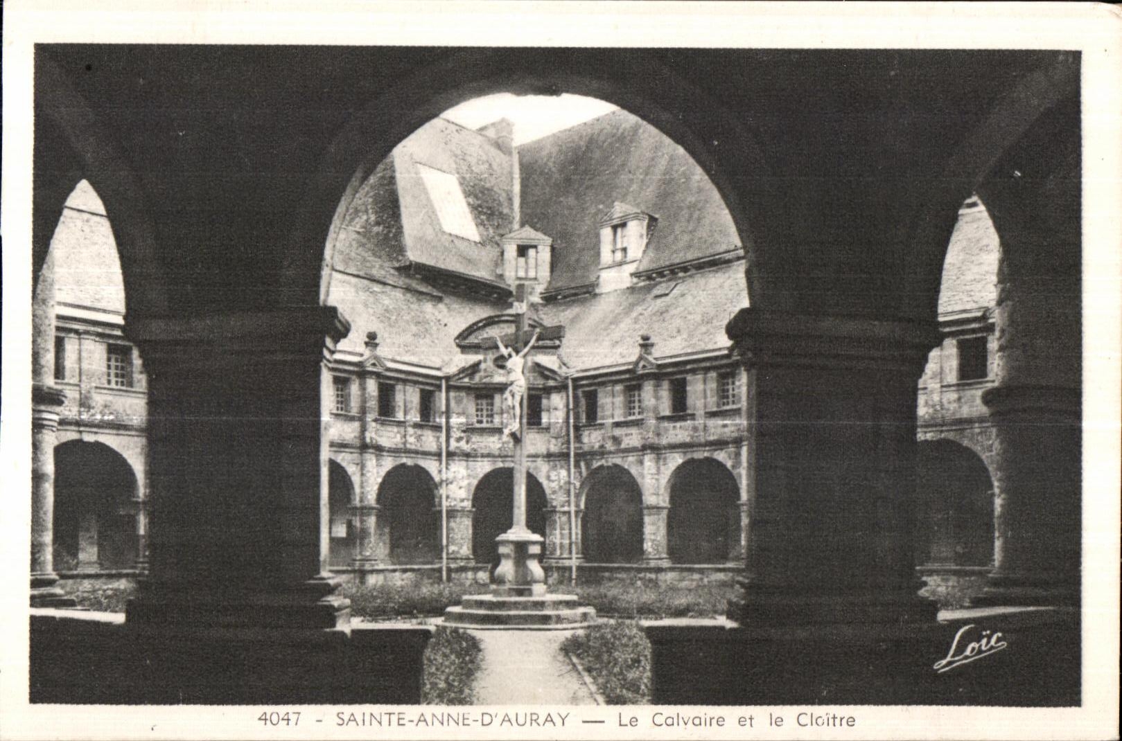 Sainte Anne Auray - the Martyrdom and the Cloister - CPA