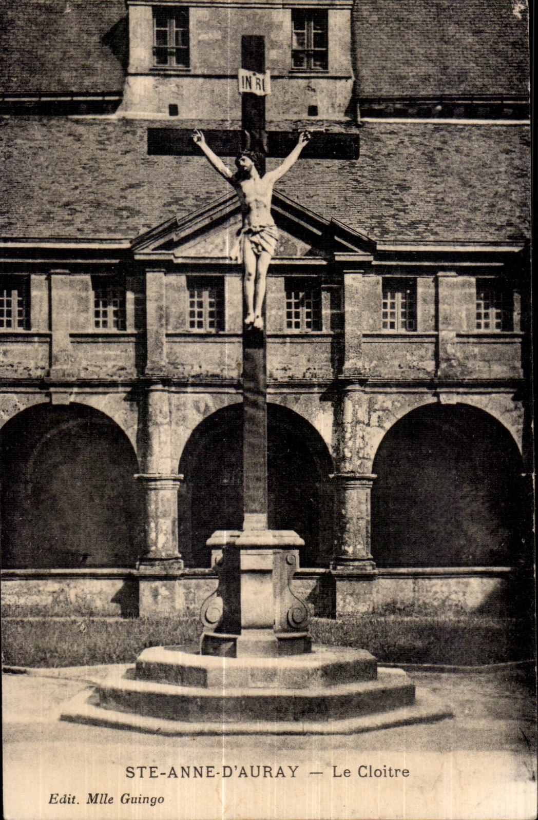Sainte Anne Auray - the Cloister Jesus Christ - CPA