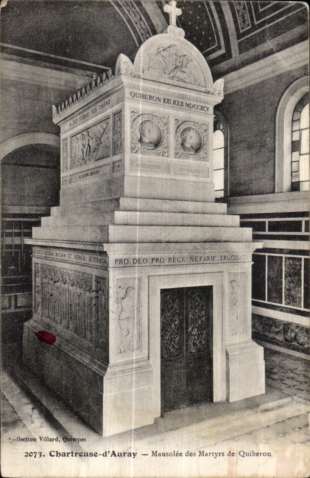 Chartreuse Auray - Mausoleum of Martyrs - CPA