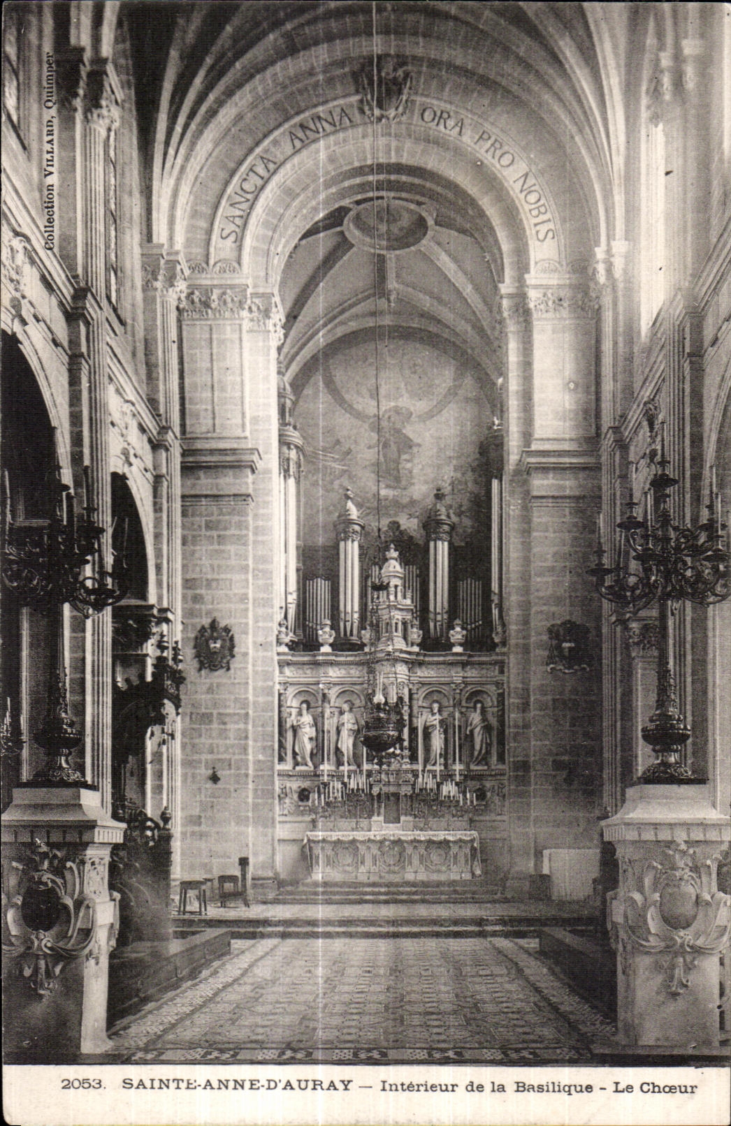 Sainte Anne d Auray - La Basilique Orgue - CPA