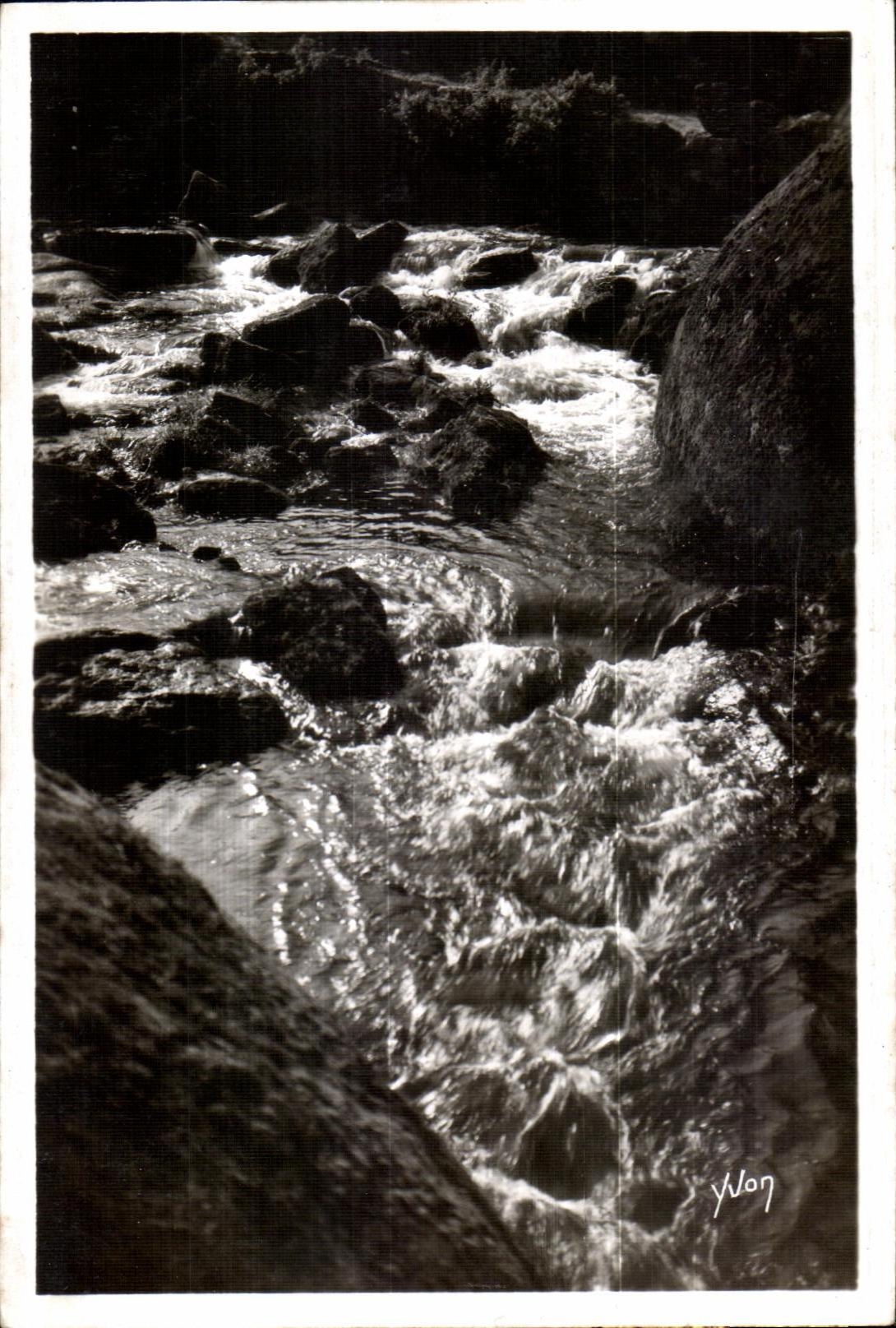 Huelgoat - Cascades waters running - CPSM