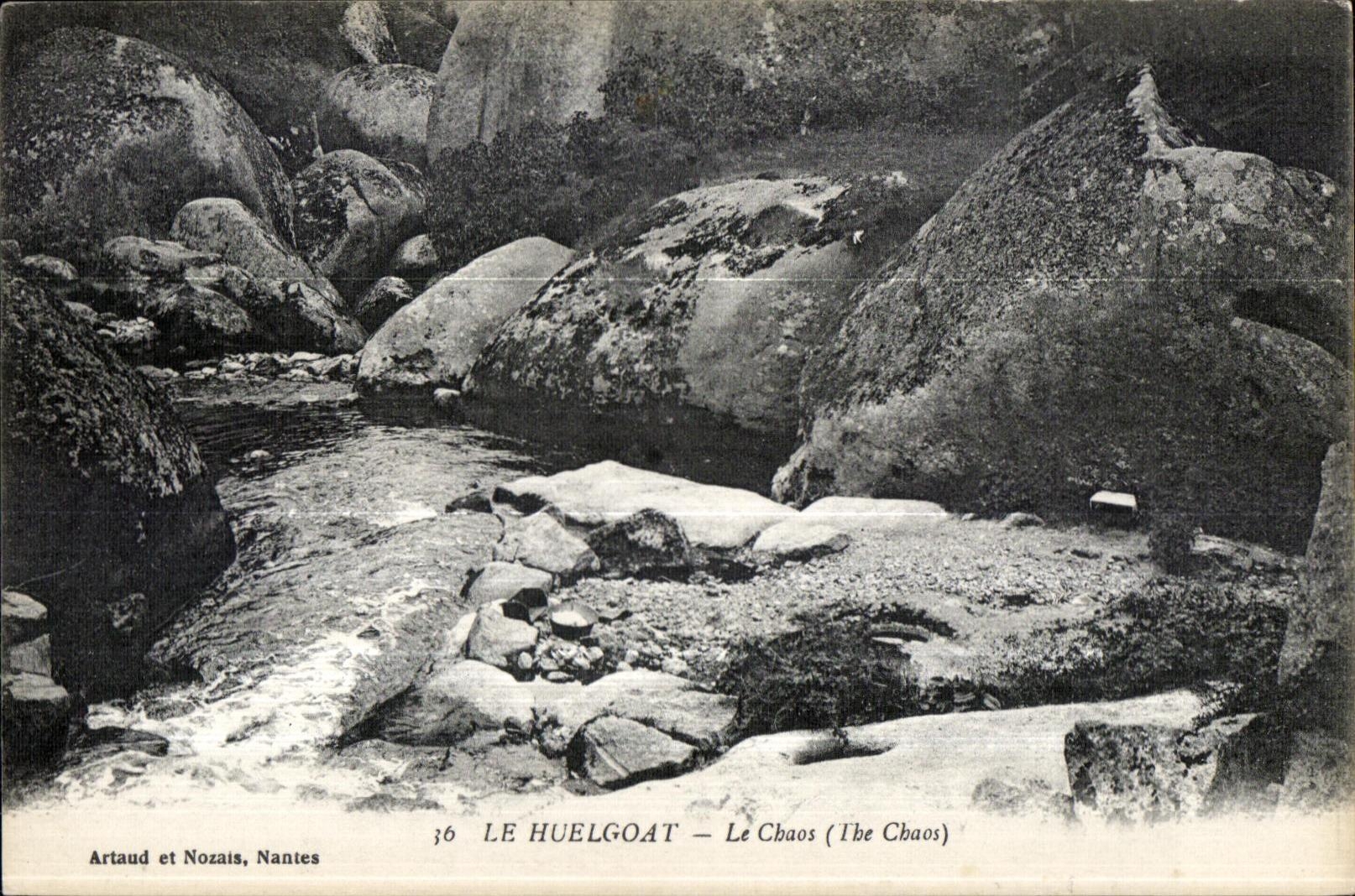 Huelgoat - Chaos - CPA