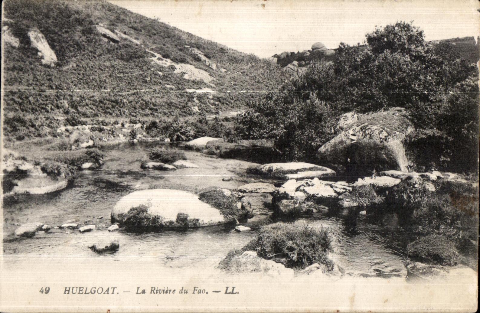 Huelgoat - the River of FAO - CPA