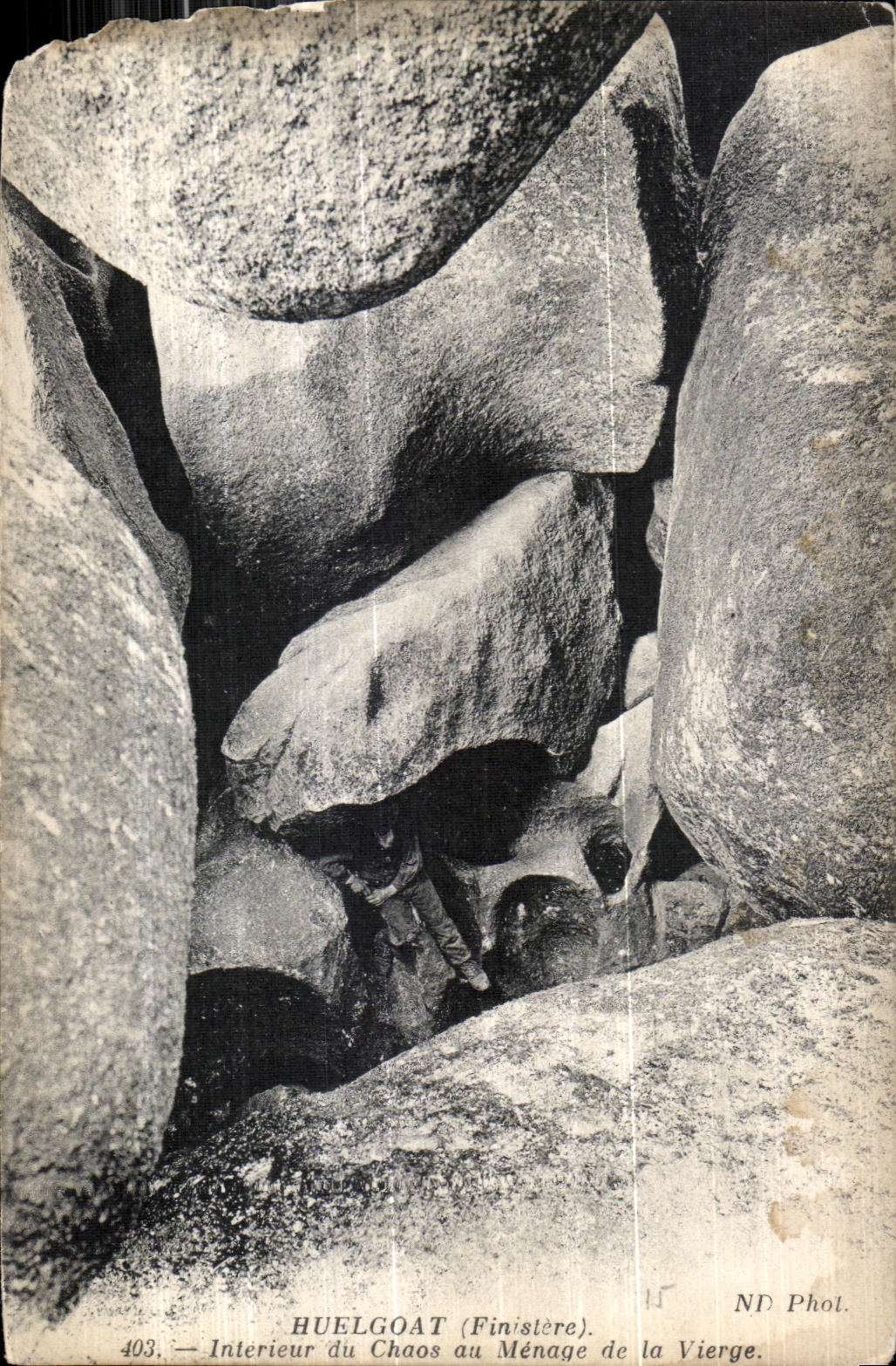 Huelgoat - Interior of Chaos - CPA