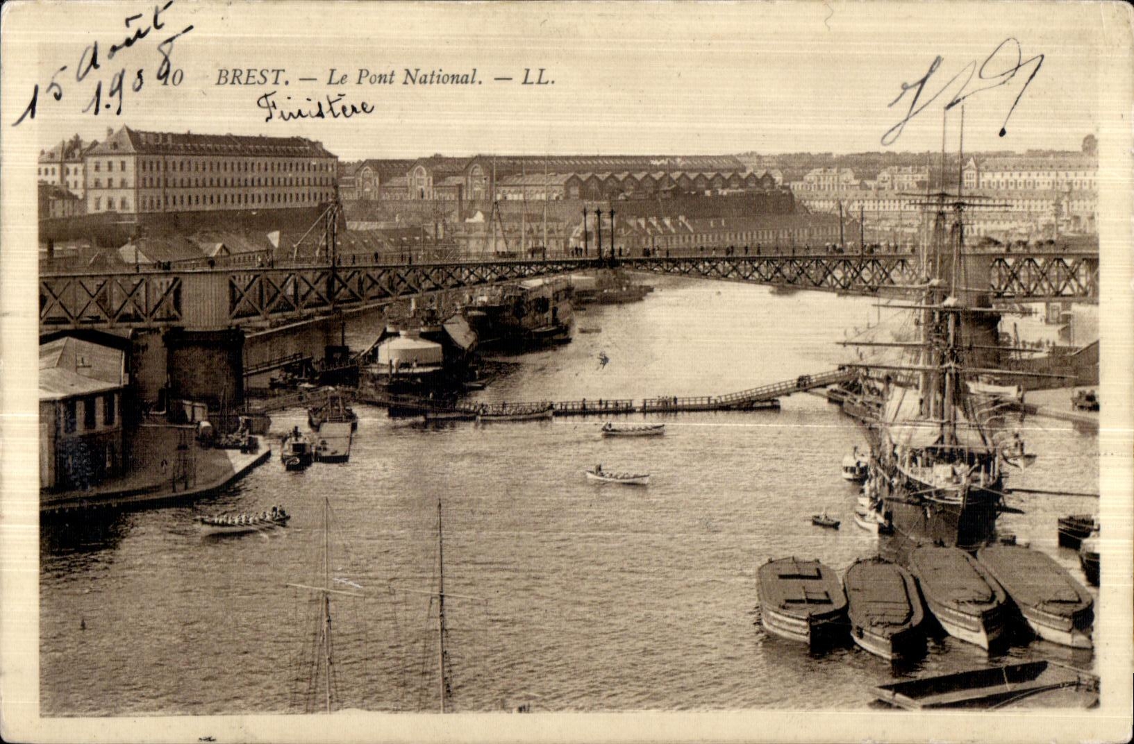 CPA Brest the National Bridge Boat