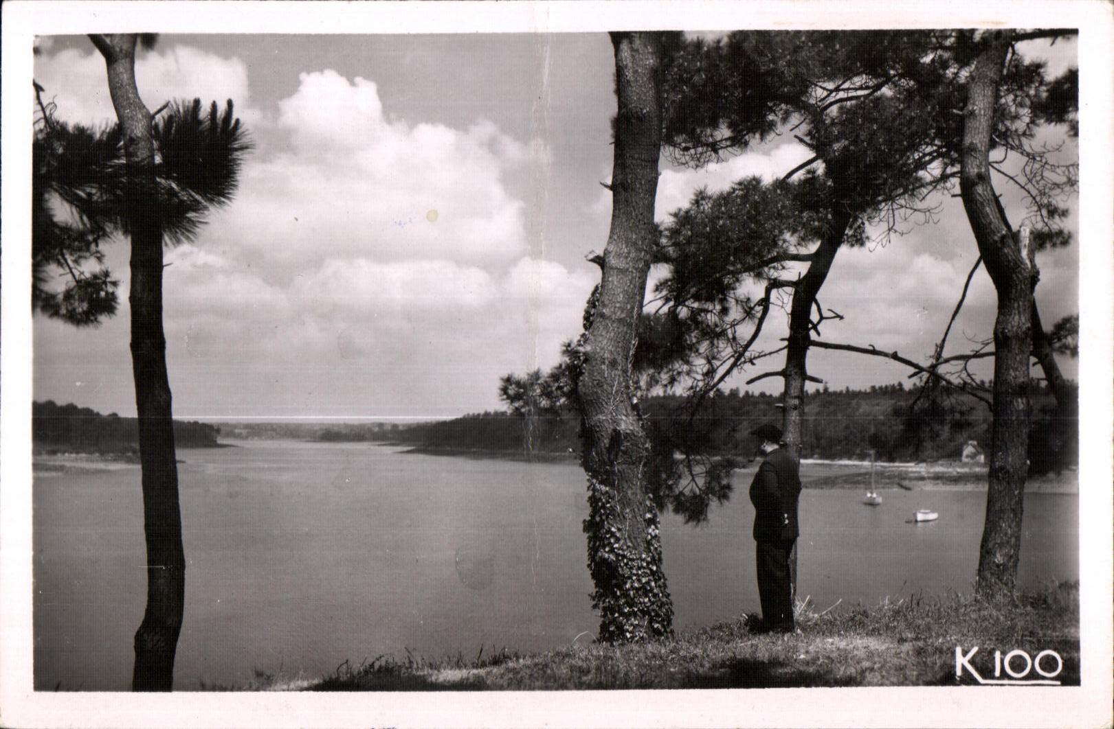 CPSM Benodet (Finistere) Panorama on Odet
