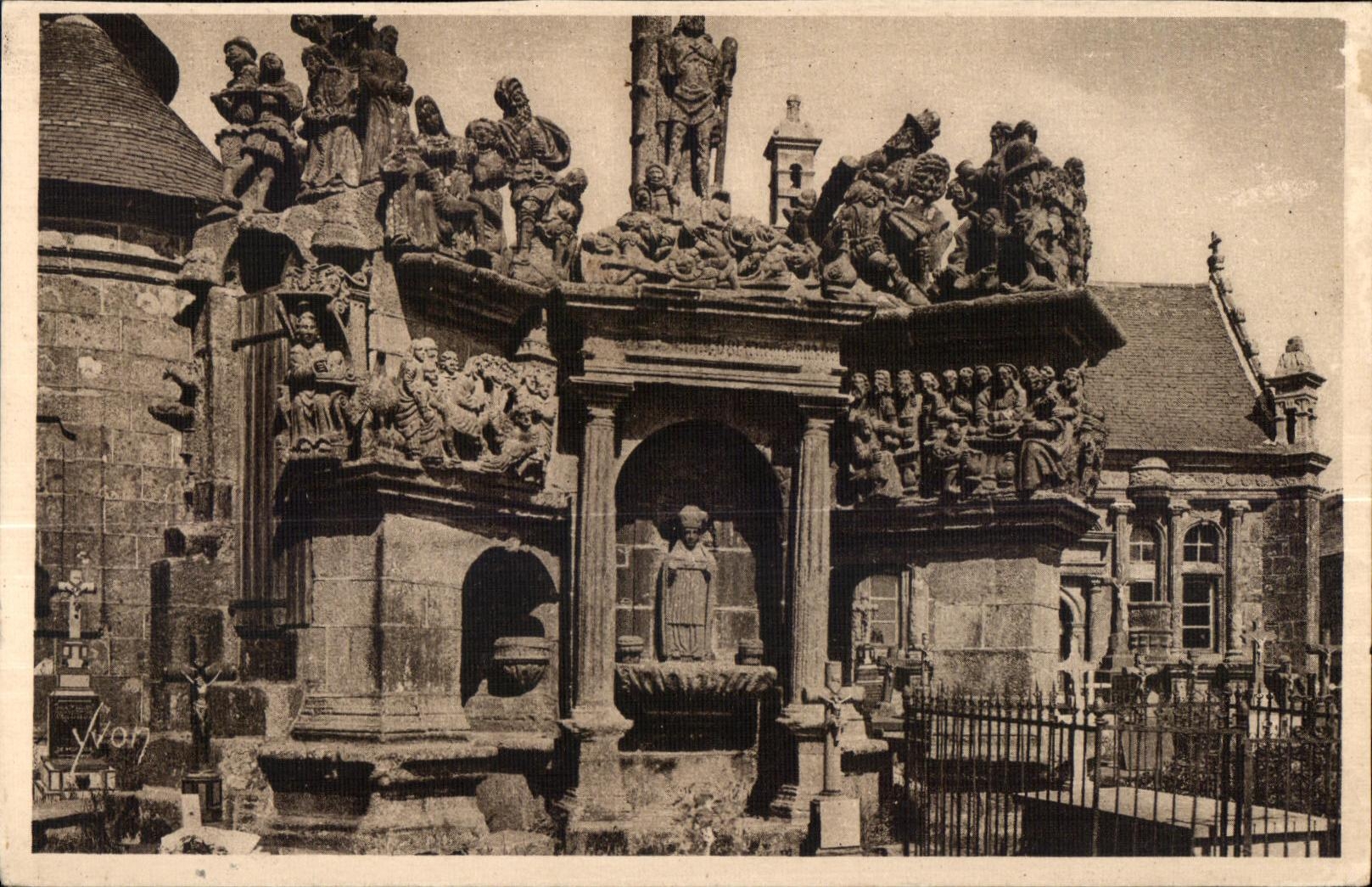 CPA Guimilau (Finistere) Soft Brittany France the Martyrdom