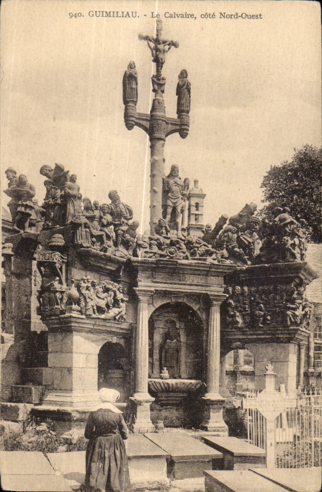 CPA Guimilau (Finistere) the Martyrdom dimensions Northern West