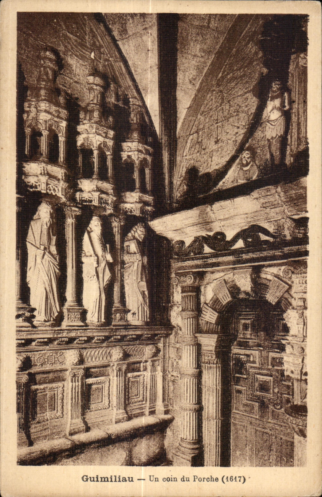 CPA Guimilau a corner of the Porch