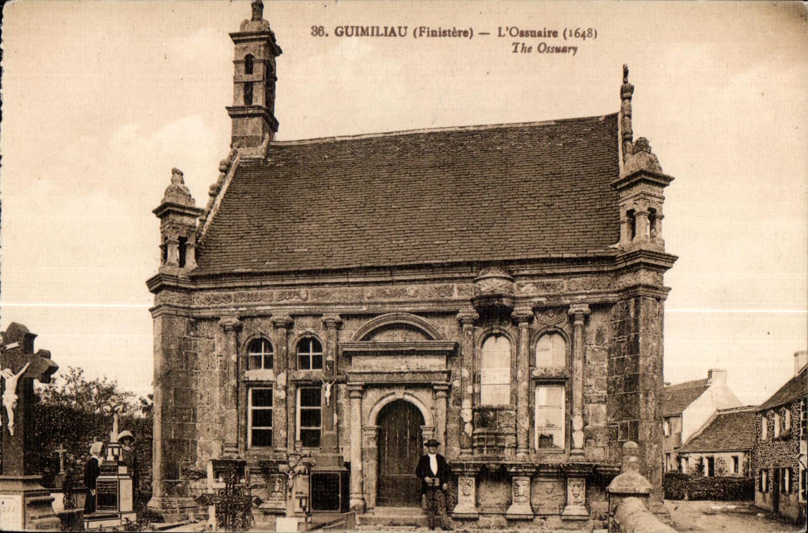 CPA Guimilau (Finistere) Ossuary