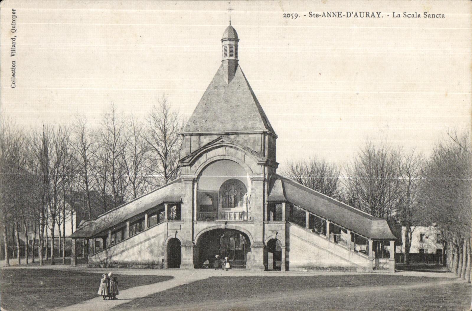 CPA Ste Anne d Auray La Scala Sancta