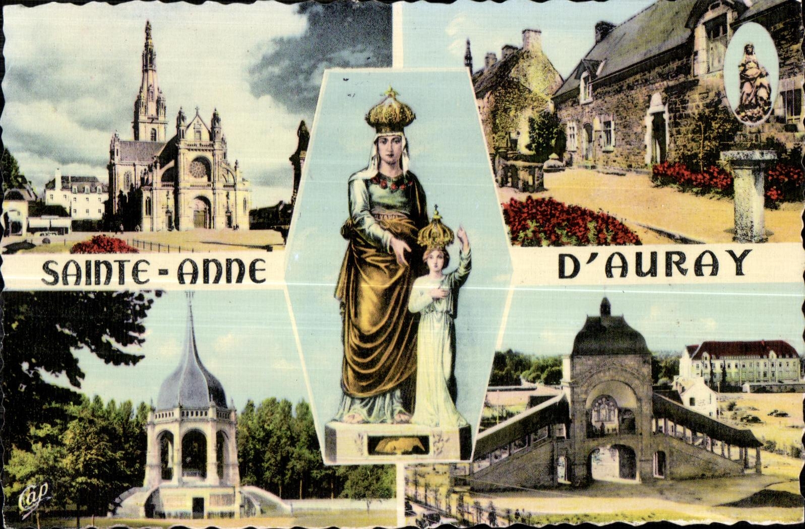 CPSM Sainte Anne d Auray Le Basilique