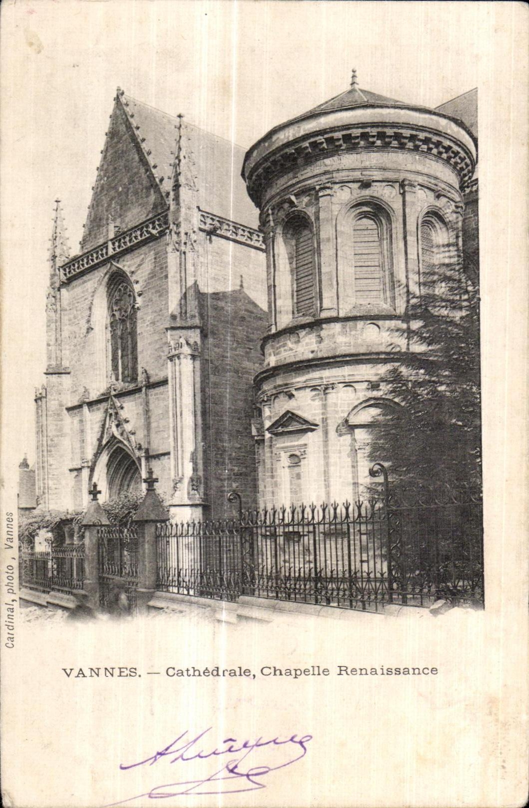 Renacimiento de la cAmara acorazada de la catedral de CPA Vannes