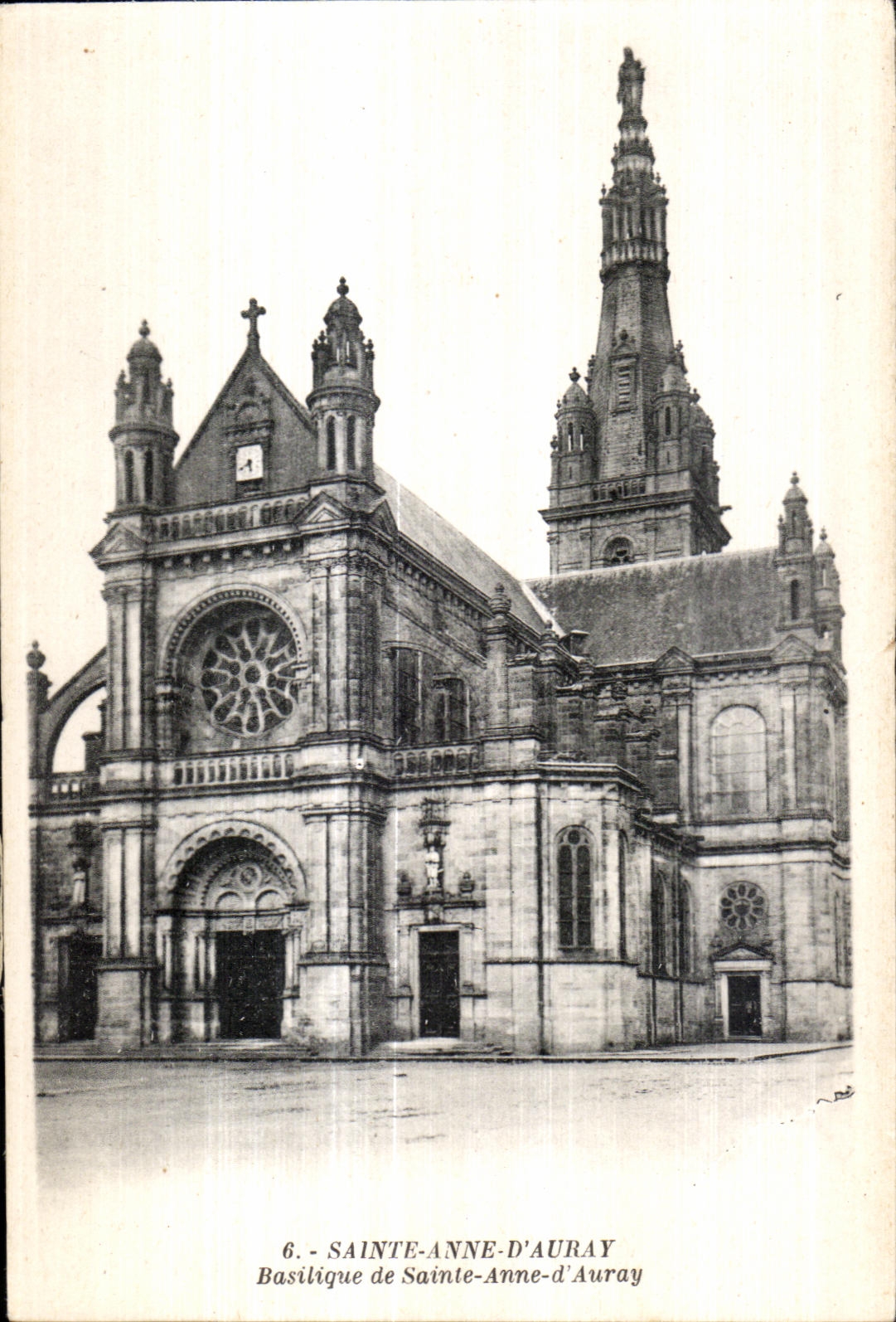 CPA Sainte Anne Auray Basilica of Sainte Anne Auray