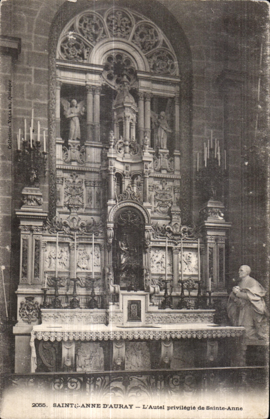 CPA Sainte Anne D Auray L Autel privilegle de Sainte Anne