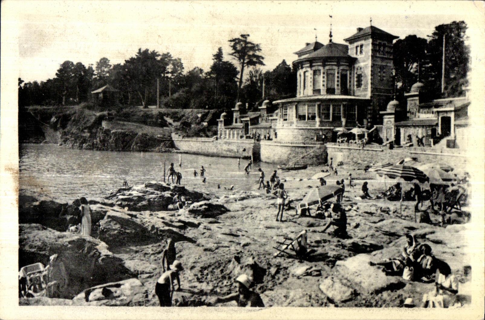 CPA Pornic Beach of Gourmalon and the Casino
