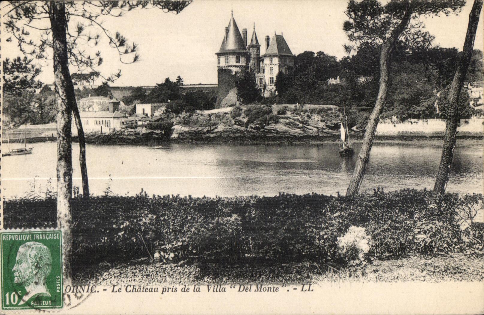 PA Pornic Le Chateau pris de la Villa Del Monte