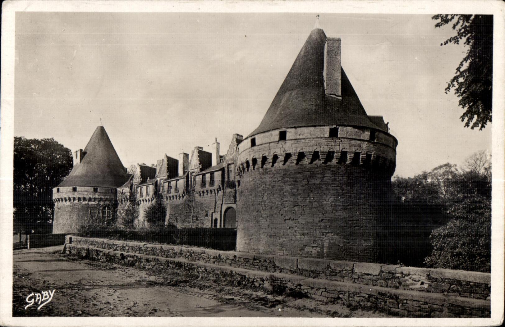 CPA Pontivy Castle of Rohan (XV E S)